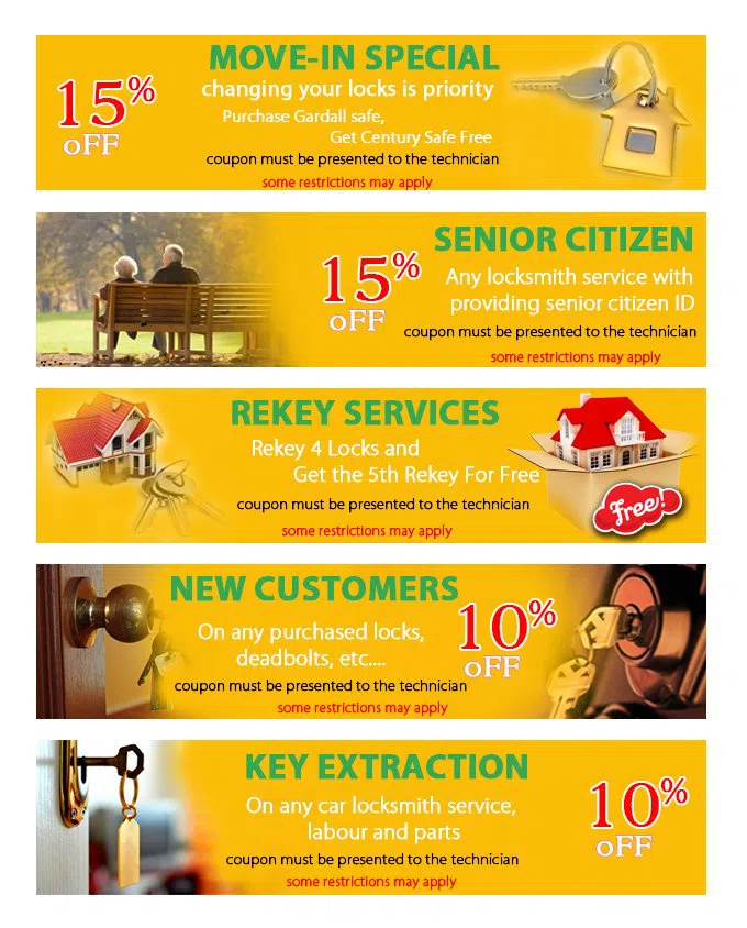 Gold Locksmith Store Solana Beach, CA 858-202-5063 - coupon21-set-five